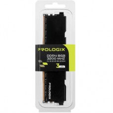 Модуль пам'яті для комп'ютера DDR4 8GB 32 GB 3200 MHz Black Prologix (PRO8GB3200B4) - Фото