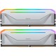 Модуль пам'яті для комп'ютера DDR5 32 GB (2x16 GB) 6000 MHz NOX RGB Silver Apacer (AH5U32G60C622NWAA-2)