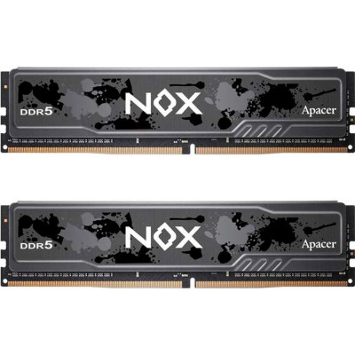 Модуль пам'яті для комп'ютера DDR5 32 GB (2x16GB) 5600 MHz NOX Apacer (AH5U32G56C522MBAA-2)