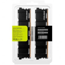 Модуль пам'яті для комп'ютера DDR5 32 GB (2x16GB) 6000 MHz Black Prologix (PRO32GB6000B5K) - Фото