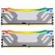 Модуль пам'яті для комп'ютера DDR5 48GB (2x24GB) 8400 MHz Renegade RGB White/Silver Kingston Fury (ex.HyperX) Модуль пам'яті для комп'ютера DDR5 48GB (2x24GB) 8400 MHz Renegade RGB White/Silver Kingston Fury (ex.HyperX)