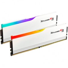 Модуль пам'яті для комп'ютера DDR5 64 GB (2x32GB) 6400 MHz Ripjaws M5 RGB Matte White G.Skill Модуль пам'яті для комп'ютера DDR5 64 GB (2x32GB) 6400 MHz Ripjaws M5 RGB Matte White G.Skill - Фото