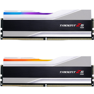 Модуль памяти для компьютера DDR5 32GB (2x16GB) 7200 MHz Trident Z5 RGB Matte White G.Skill
