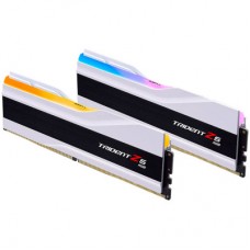 Модуль пам'яті для комп'ютера DDR5 32 GB (2x16GB) 7200 MHz Trident Z5 RGB Matte White G.Skill Модуль пам'яті для комп'ютера DDR5 32 GB (2x16GB) 7200 MHz Trident Z5 RGB Matte White G.Skill - Фото