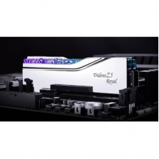 Модуль пам'яті для комп'ютера DDR5 32 GB (2x16GB) 7200 MHz Trident Z5 Royal Silver G.Skill Модуль пам'яті для комп'ютера DDR5 32 GB (2x16GB) 7200 MHz Trident Z5 Royal Silver G.Skill - Фото