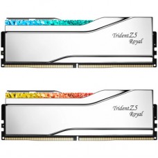 Модуль пам'яті для комп'ютера DDR5 32 GB (2x16GB) 7600 MHz Trident Z5 Royal Silver G.Skill