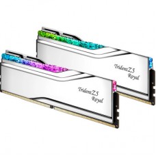 Модуль пам'яті для комп'ютера DDR5 32 GB (2x16GB) 7600 MHz Trident Z5 Royal Silver G.Skill Модуль пам'яті для комп'ютера DDR5 32 GB (2x16GB) 7600 MHz Trident Z5 Royal Silver G.Skill - Фото