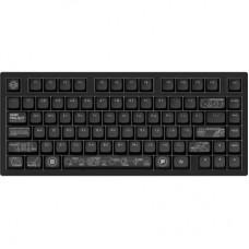 Клавіатура Dark Project ALU81 Terra Nova PBT RGB Mech G3MS Moonstone Black (DPKB_NOVA_81_ANSI_BLACK_UA) - Фото