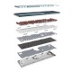 Клавіатура MONTECH MK105FR Full size FR USB UA Gray (MK105FR)