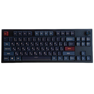 Клавіатура MONTECH Darkness MK87DB TKL DB USB UA Gray (MK87DB)