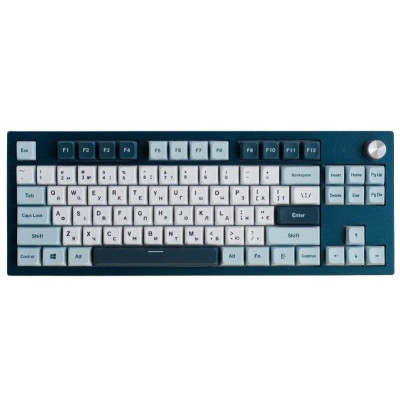 Клавіатура MONTECH Freedom MK87FB TKL FB USB UA Gray (MK87FB)