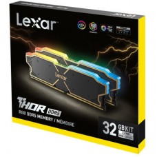 Модуль пам'яті для комп'ютера DDR5 32 GB (2x16GB) 6000 MHz Thor RGB Lexar (LD5U16G60C38BG-RGD) - Фото