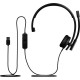 Наушники Logitech H570e Corded for Business Mono Teams USB-A Black (981-001426)
