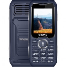Мобільний телефон Sigma X-style 341 BRO Type-C Blue (4827798368428) - Фото