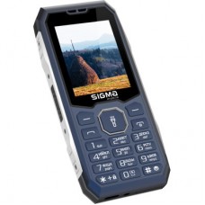 Мобільний телефон Sigma X-style 341 BRO Type-C Blue (4827798368428) - Фото