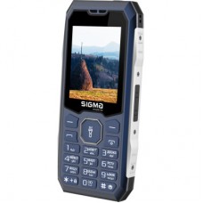 Мобільний телефон Sigma X-style 341 BRO Type-C Blue (4827798368428) - Фото