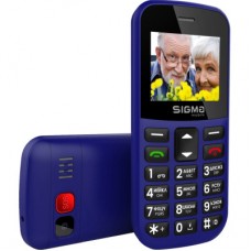Мобільний телефон Sigma Comfort 50 EASY TYPE-C Blue (4827798585238) - Фото