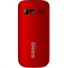 Мобільний телефон Sigma Comfort 50 EASY TYPE-C Red (4827798585221) - Фото