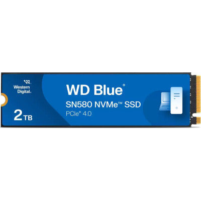 Накопичувач SSD M.2 2280 2 TB SN580 Blue WD (WDS200T3B0E)