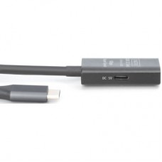 Дата кабель USB-С M/F 10.0m USB3.2 Gen1 Active 5G Digitus (DA-73109) - Фото