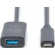 Дата кабель USB-С Male to USB-A Female 10.0m USB3.2 Gen2 Active 10G Digitus (DA-73113) Дата кабель USB-С Male to USB-A Female 10.0m USB3.2 Gen2 Active 10G Digitus (DA-73113)