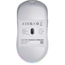 Мышка Hator Quasar 3 Wireless White (HTM731) - Фото