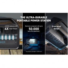 Зарядна станція Anker 535 PowerHouse 512Wh (A1751311) - Фото