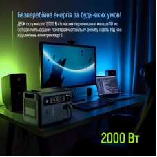 Зарядна станція ColorWay 2400W, 2048Wh (CW-PR-2K2W-01) - Фото
