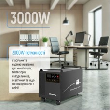 Зарядна станція ColorWay 3000W, 3200Wh (CW-PR-3K3W-01) - Фото