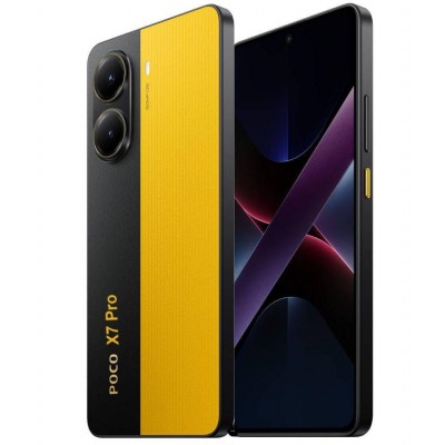 Ігровий телефон Poco X7 Pro 12/256 GB Yellow (поко х7 про оригінал)