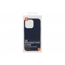 Чохол для мобільного телефона 2E Basic Apple iPhone 13 Pro, Liquid Silicone, Midnight Blue - Фото