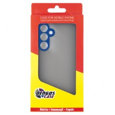 Чохол для мобільного телефона Dengos Matte Samsung Galaxy M35 5G Blue (DG-TPU-MATT-145) - Фото