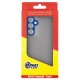 Чохол для мобільного телефона Dengos Samsung Galaxy M35 5G Matte + glass Blue (DG-KM-108)