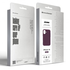 Чохол для мобільного телефона Armorstandart ICON2 MagSafe Apple iPhone 16 Plum (ARM81312) - Фото