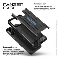Чохол для мобільного телефона Armorstandart Panzer Xiaomi Redmi 14C 4G / Poco C75 Black (ARM79373) - Фото