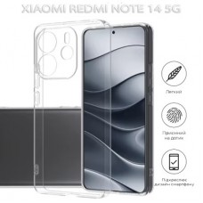Чохол для мобільного телефона BeCover Xiaomi Redmi Note 14 5G Transparancy (712758) - Фото