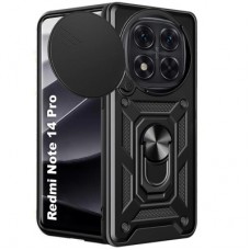 Чохол для мобільного телефона BeCover Military Xiaomi Redmi Note 14 Pro 5G Black (712869) - Фото