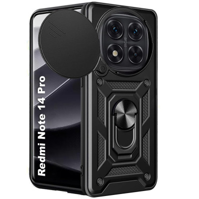 Чохол для мобільного телефона BeCover Military Xiaomi Redmi Note 14 Pro 5G Black (712869)