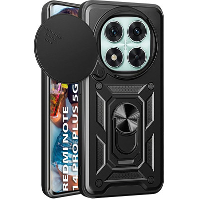 Чохол для мобільного телефона BeCover Military Xiaomi Redmi Note 14 Pro Plus 5G Black (712871)
