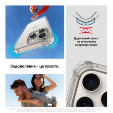 Чохол для мобільного телефона Armorstandart Air Force Apple iPhone 17 Pro Max Clear (ARM86738) Чохол для мобільного телефона Armorstandart Air Force Apple iPhone 17 Pro Max Clear (ARM86738) - Фото