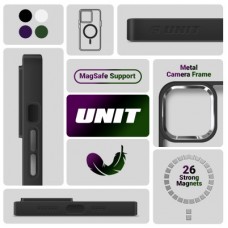 Чохол для мобільного телефона Armorstandart Unit MagSafe Apple iPhone 15 Pro Black (ARM69353) Чохол для мобільного телефона Armorstandart Unit MagSafe Apple iPhone 15 Pro Black (ARM69353) - Фото