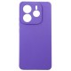 Чохол для мобільного телефона Dengos Kit Xiaomi Redmi Note 14 case Carbon + glass (Purple) (DG-KM-129)