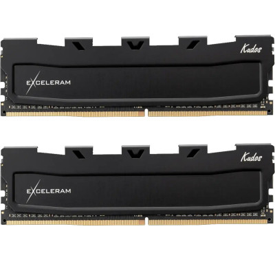 Модуль пам'яті для комп'ютера DDR5 32 GB (2x16GB) 6800 MHz Black Kudos eXceleram (EK50320683445CD)