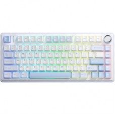 Клавиатура Aula F75 Gasket Greywood V3 switch Hot-Swap PBT Wireless/Bluetooth/USB Blue (6948391208633)