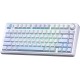 Клавиатура Aula F75 Gasket Greywood V3 switch Hot-Swap PBT Wireless/Bluetooth/USB Blue (6948391208633) Клавиатура Aula F75 Gasket Greywood V3 switch Hot-Swap PBT Wireless/Bluetooth/USB Blue (6948391208633)