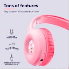 Наушники Trust Nouna Kids Wireless Pink (25274) - Фото