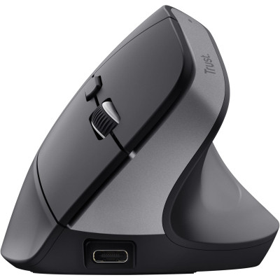 Мышка Trust Bayo + Ergonomic Wireless/Bluetooth Black (25146)