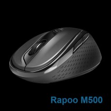 Мышка Rapoo MT550 Multi-mode Wireless Mouse Black - Фото