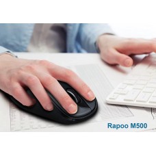 Мышка Rapoo MT550 Multi-mode Wireless Mouse Black - Фото