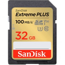 Карта памяти SanDisk 32GB SDXC class 10 Extreme PLUS (SDSDXWT-032G-GNCIN)